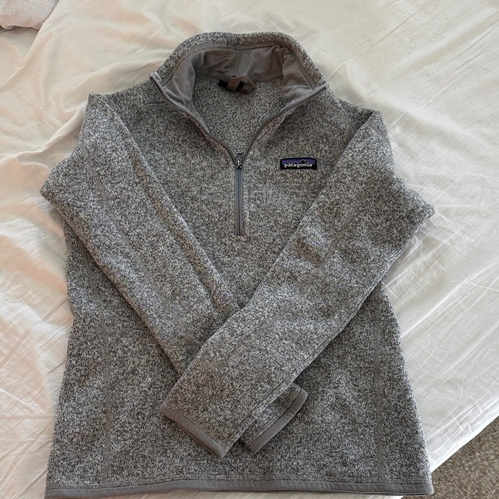 Patagonia Women's Heather Gray Turtleneck Sweater